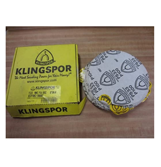 Klingspor 033P100C20000T PS33 100C PSA 8" Sanding Disc (Pack of 50