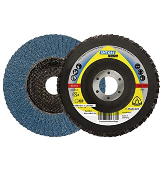 Klingspor 329992 SMT 644 Abrasive Mop Disc 115 x 22 Straight 23 mm