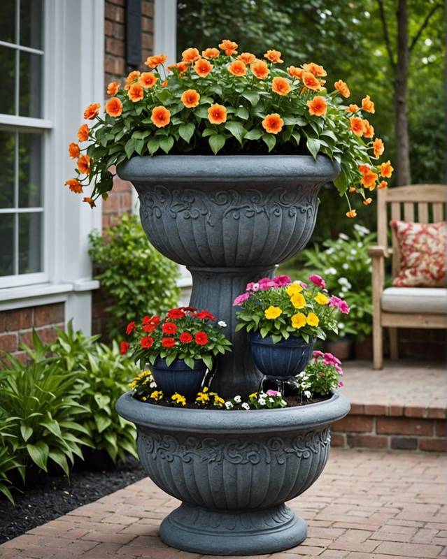 17 Best Large Flower Pot Ideas For Front Porch Toolz Geek