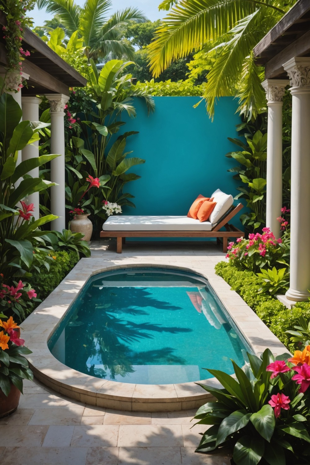 20 Around Pool Tropical Garden Design Ideas Toolz Geek
