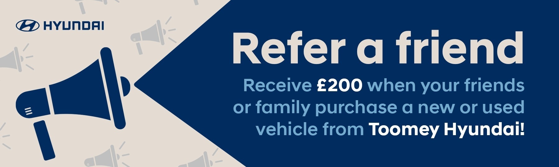 Refer a Friend to Toomey Hyundai