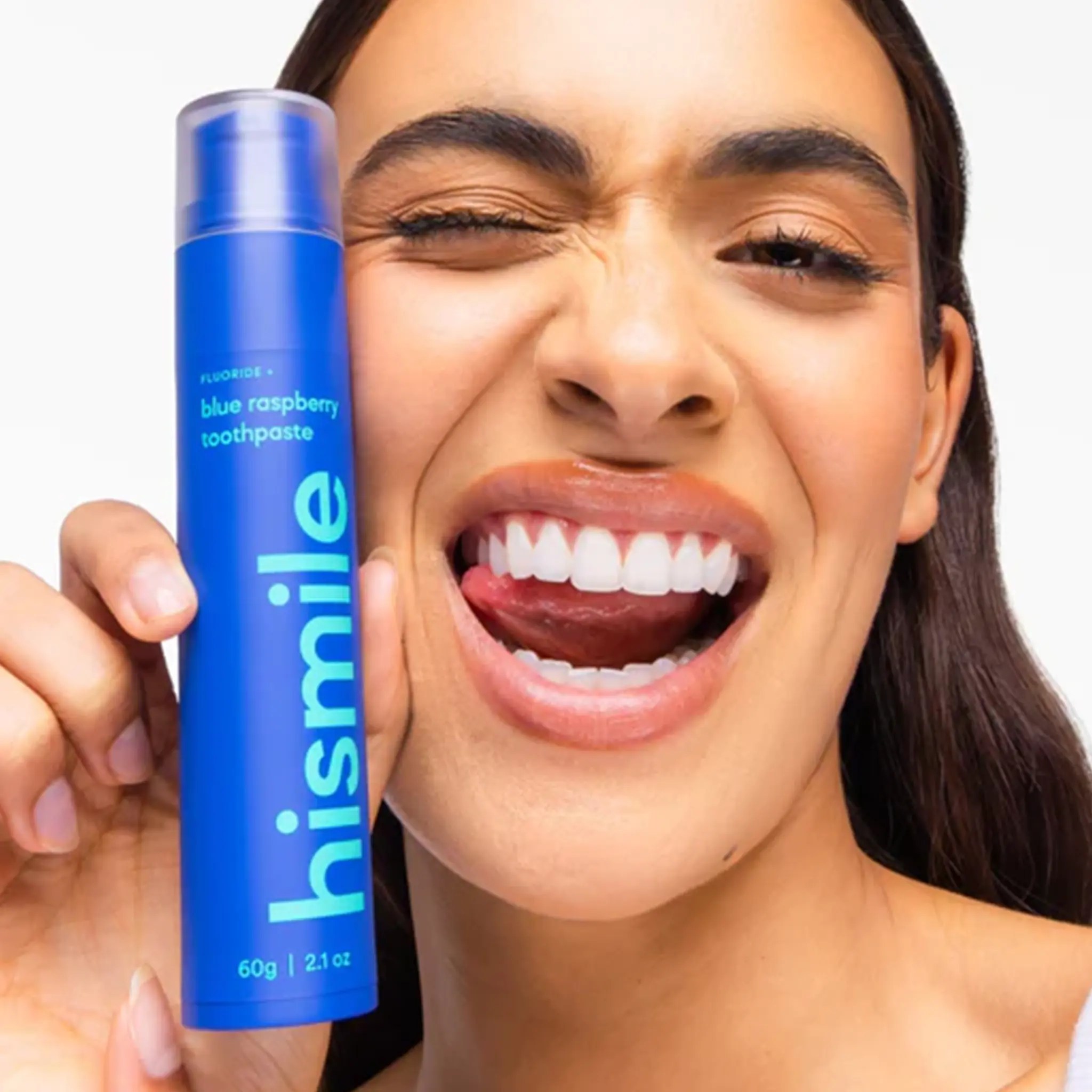 Shop Hismile Toothpaste Blue Raspberry Toothpasteology
