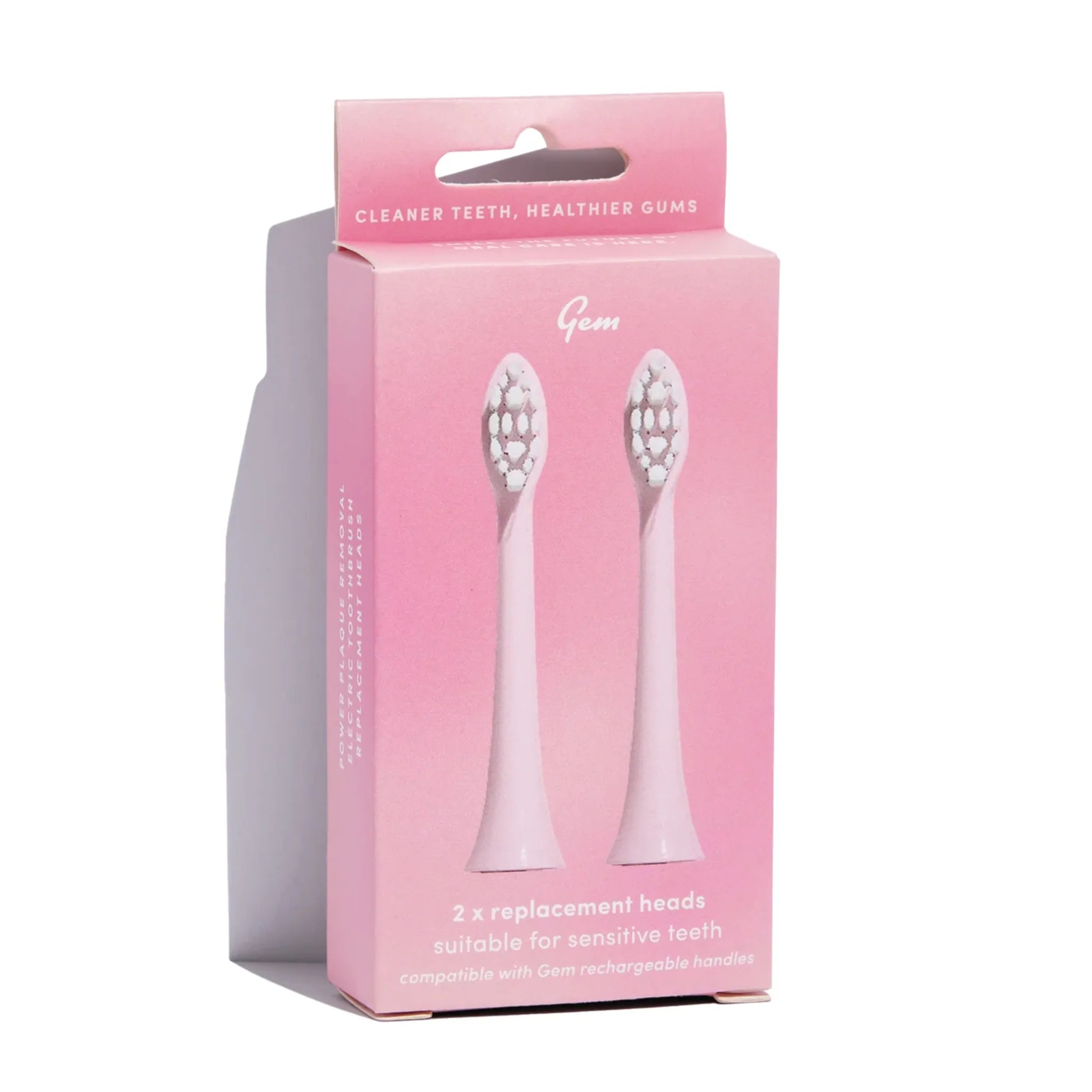 GEM Electric Toothbrush Replacement Heads Coconut Toothpasteology