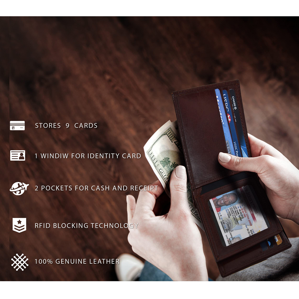 Wholesale Slim RFID Wallets for Men topease