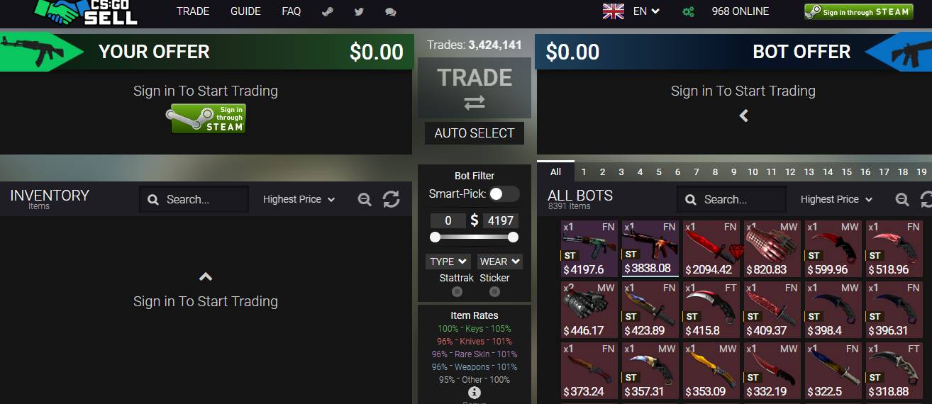 Csgo trade up float calculator