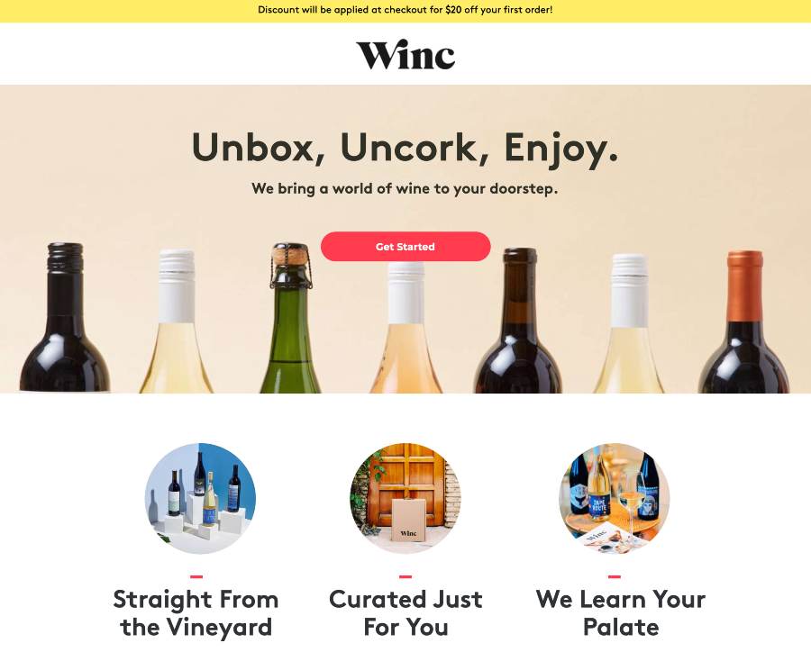 Winc Wine Club Review WINE