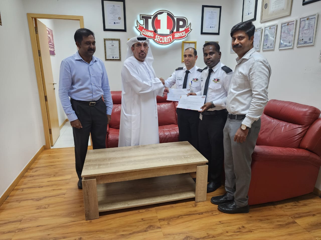 Top One Cleaning and Security Services recently held a special event to