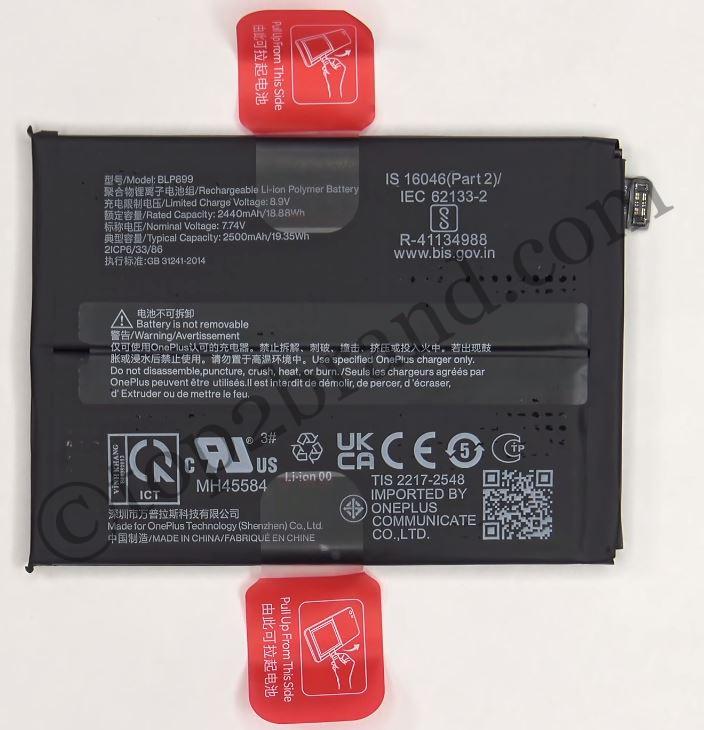 Oneplus 10 pro battery