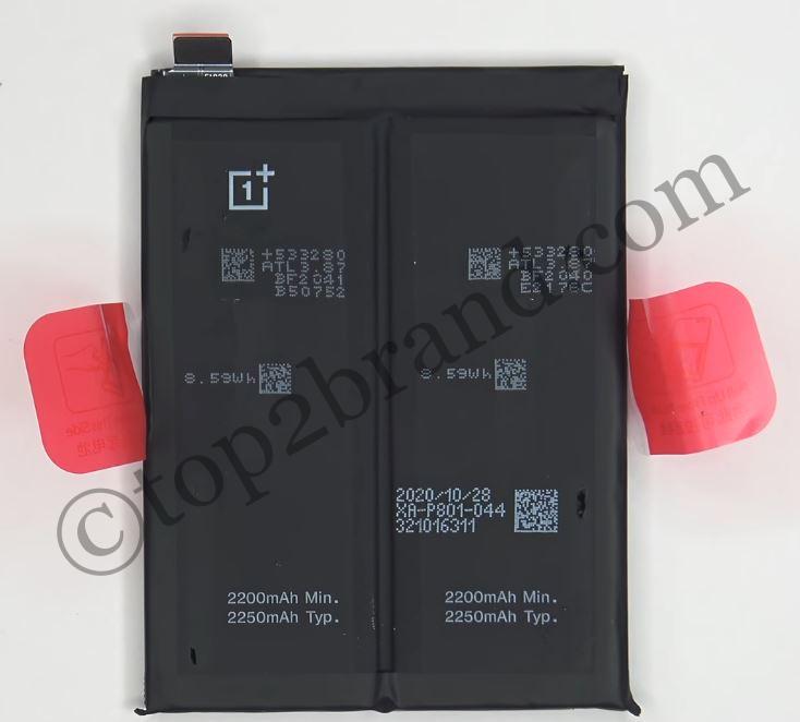 OnePlus 9R battery
