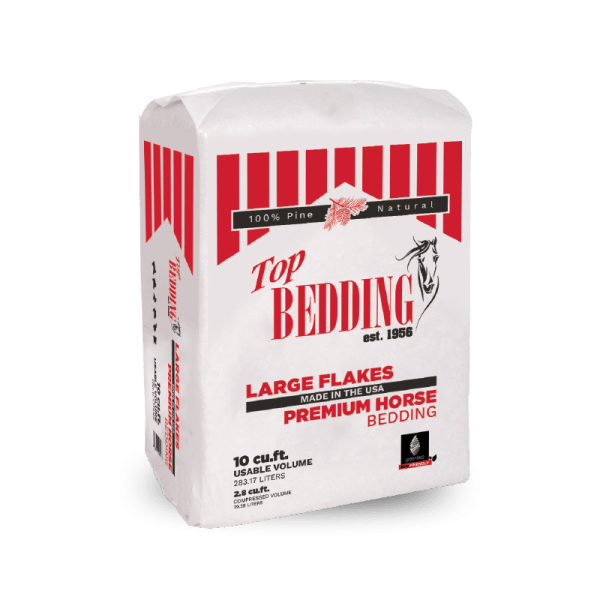 Screened Large Flakes Top Bedding