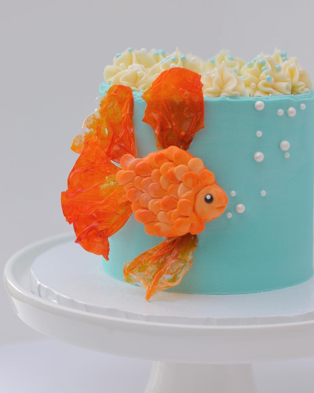 [New Designs] 12 Goldfish Cake Designs Ideas in 2024