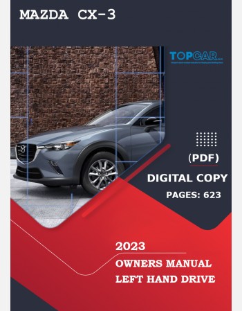 2023 MAZDA CX-3 OWNERS MANUAL