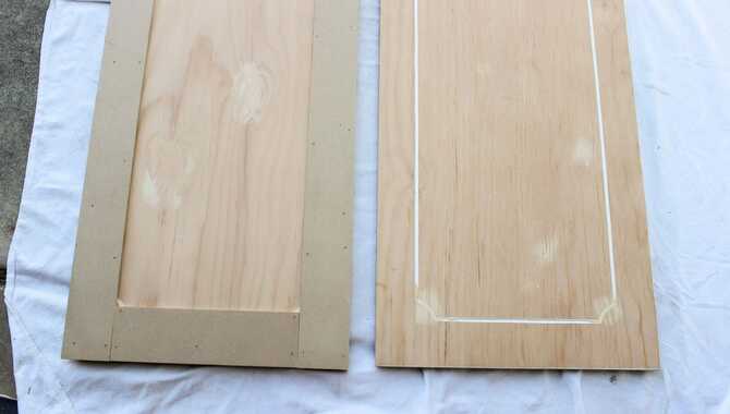 Assembling The Doors And Drawer Fronts