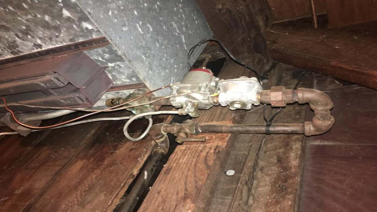 Turn Off The Gas Supply And Power Source