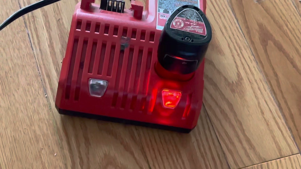 What Does It Mean When A Milwaukee Battery Blinks Red
