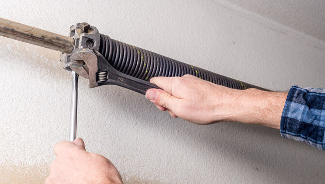 Checking The Door's Manual Lock And Tension Springs