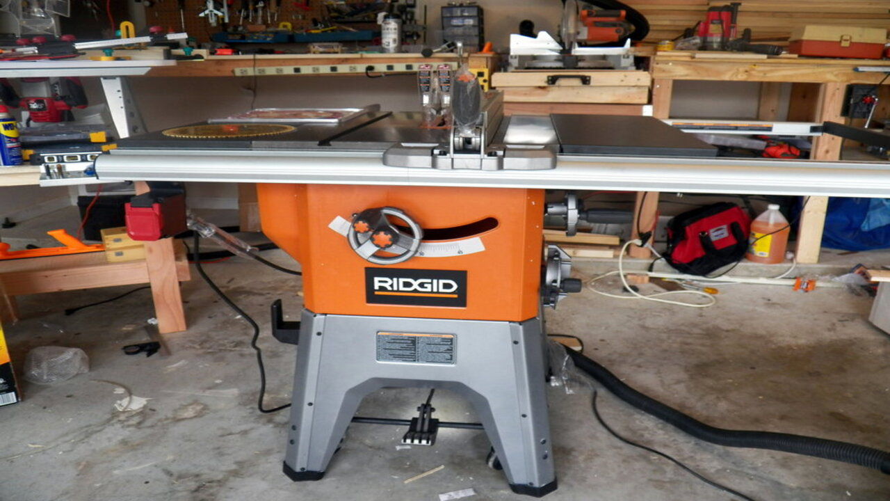 Full Ridgid R4511 Set Up Process - Follow The Below Steps