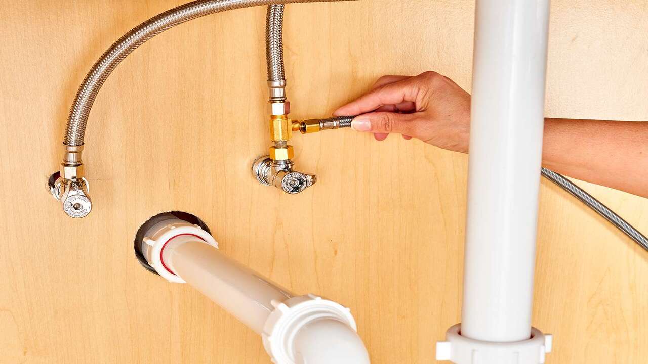 How To Use The Water Line To Run The Fridge