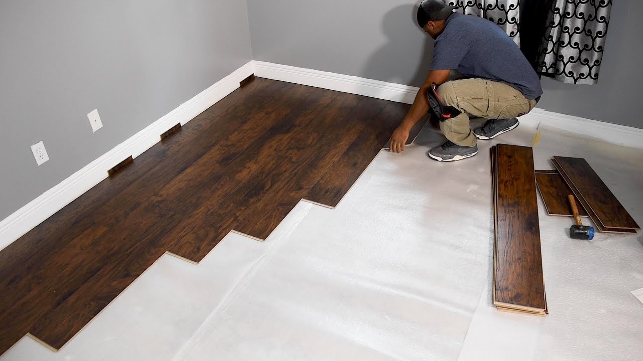 Installing The Floating Floor