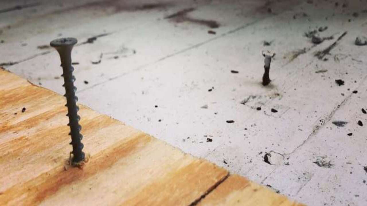 Determining The Right Subfloor Screw Length