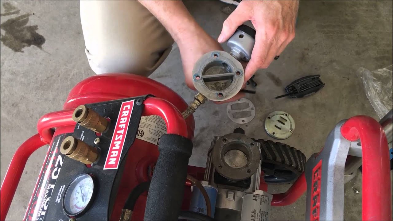 How Craftsman 919 Air Compressor Rebuild Kit-Step-By-Step Instructions