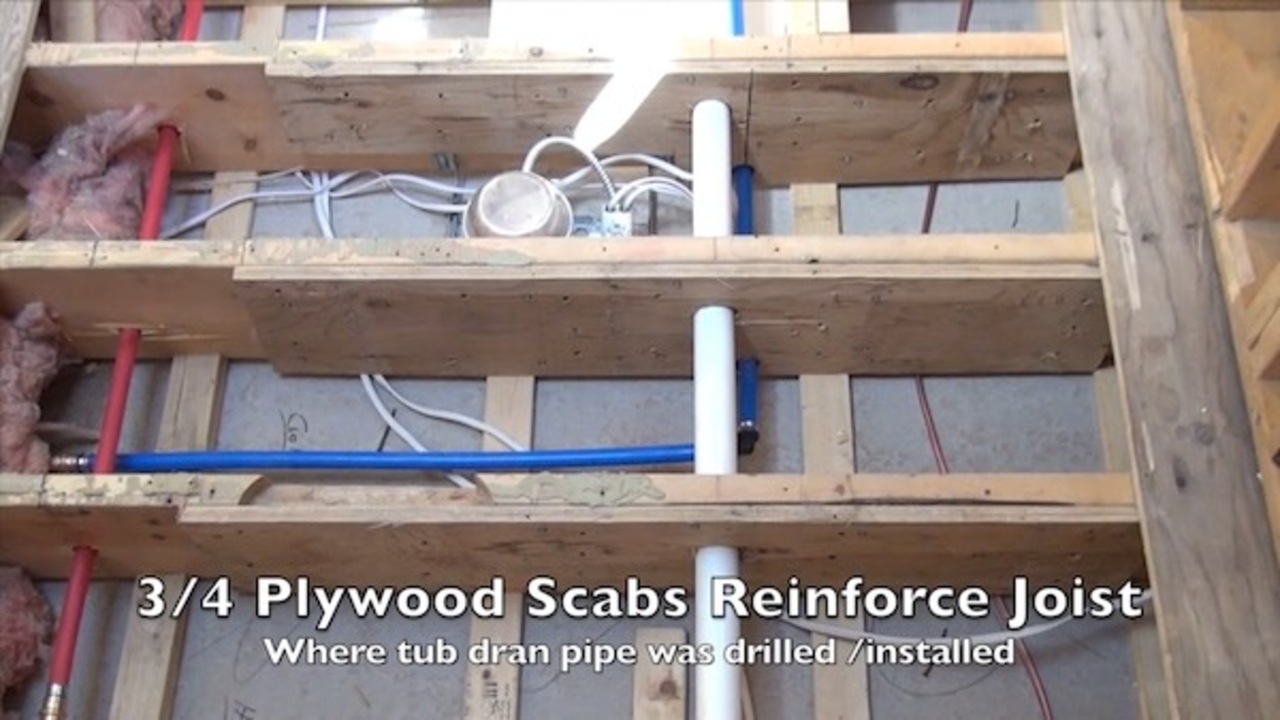 How To Repair Scabbing Floor Joists