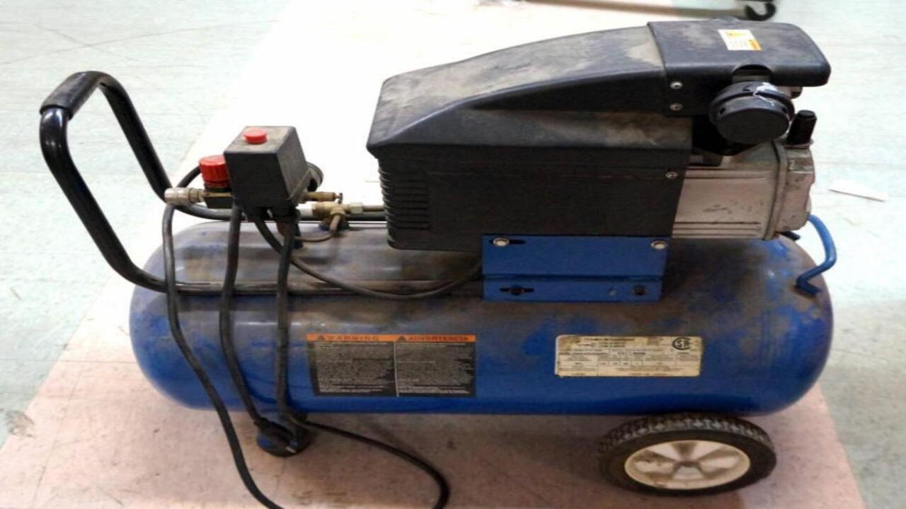 Safety Precautions When Operating The Rand 4000 5HP-Air Compressor