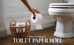 how to change a toilet paper roll