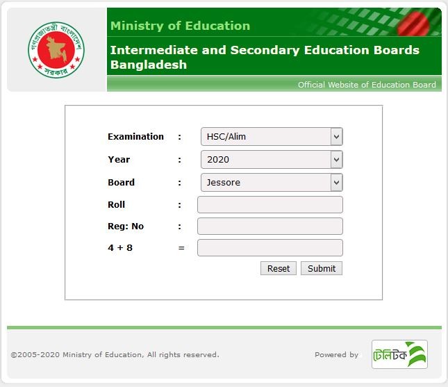 HSC Result 2020 Marksheet All Education Board Top Circular BD