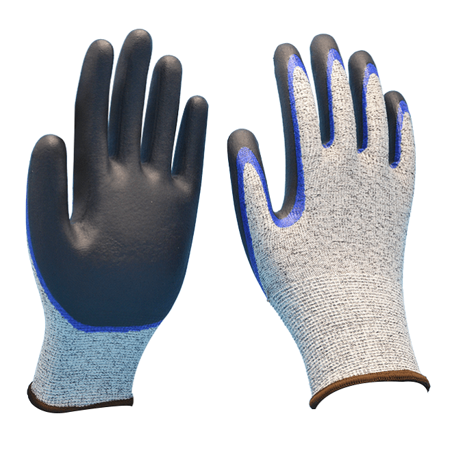 HPPE Nitrile Foam Cut Resistant gloves Top Dee Pte Ltd