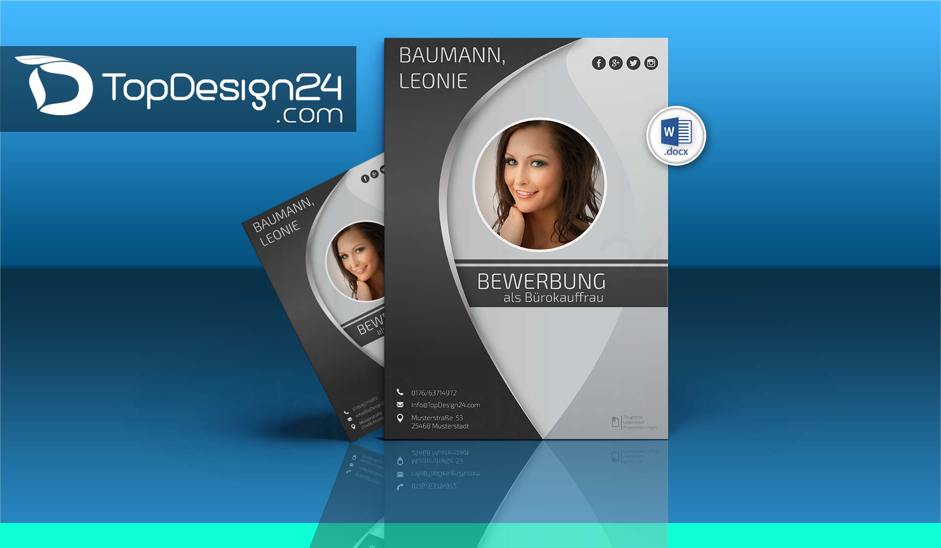 musterlebenslaufenglisch TopDesign24