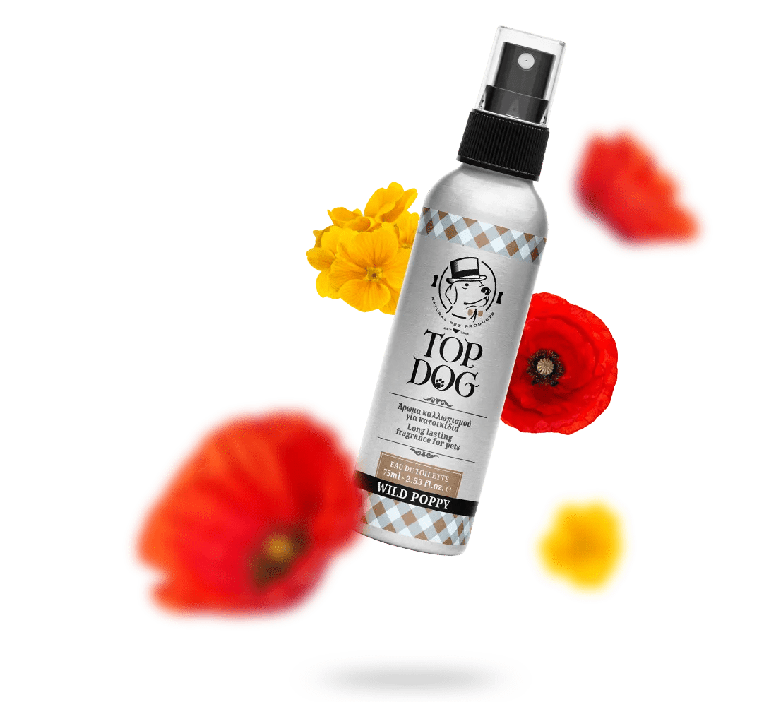 Επαγγελματικό Άρωμα Κατοικιδίων Wild Poppy 200ml Top Dog