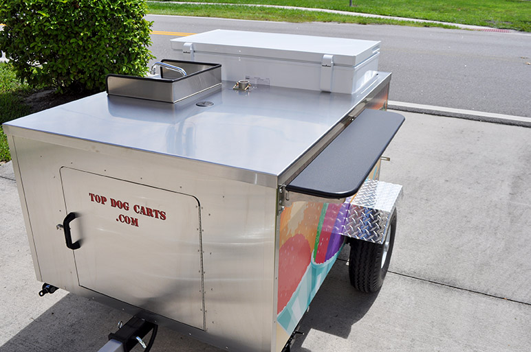 Italian Ice Cart • Customized Italian Ice Carts • Top Dog Carts