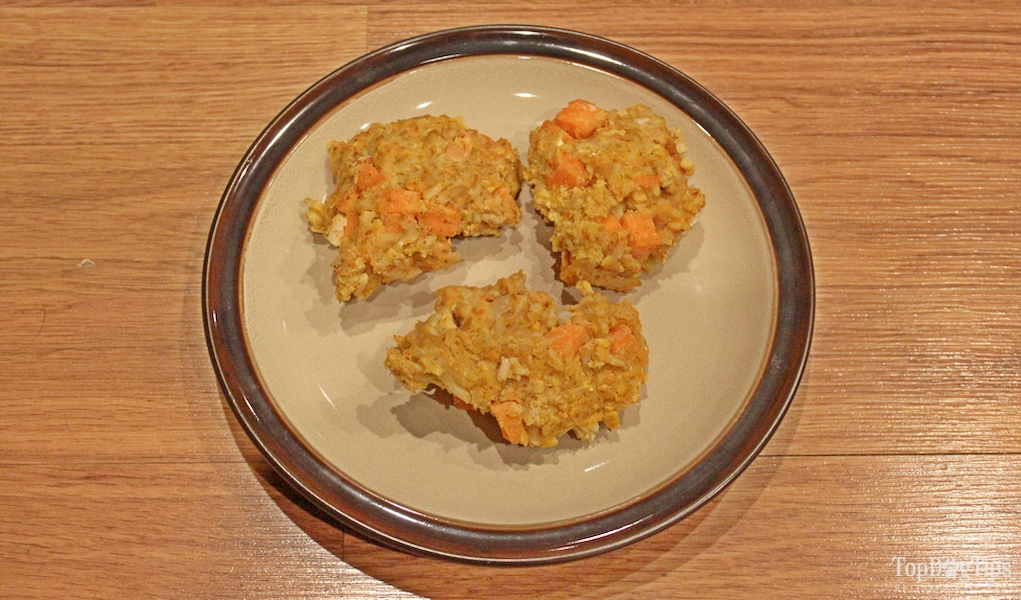 Recipe Homemade Chicken & Rice Cakes for Dogs with Upset Stomach