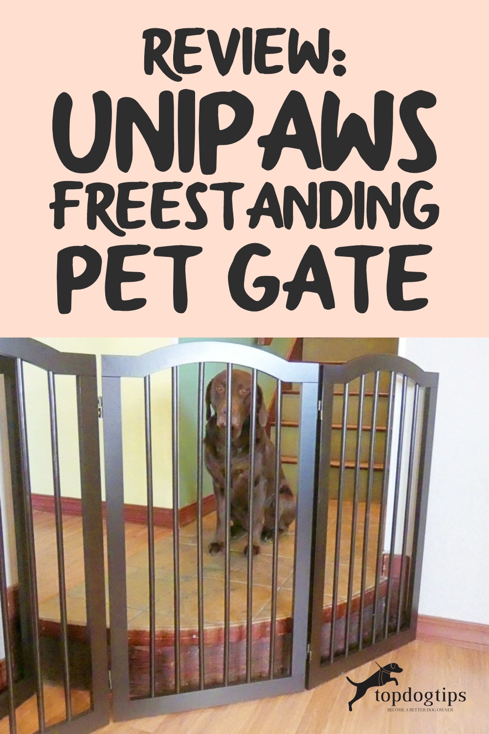 Unipaws Freestanding Pet Gate Review