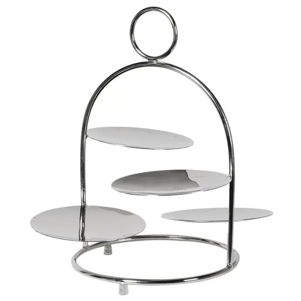 Steel Afternoon Tea Stand CH Top Drawer Cork