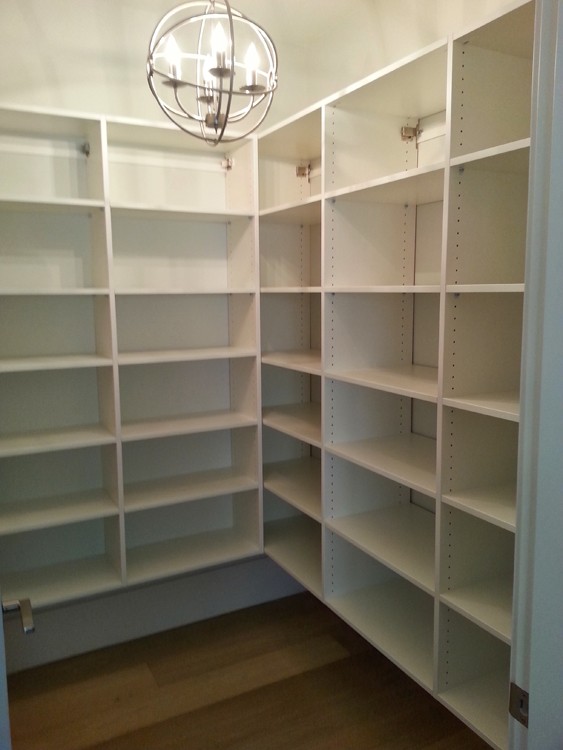 Custom Pantry Closets Top Drawer Closets, Winnipeg, Manitoba