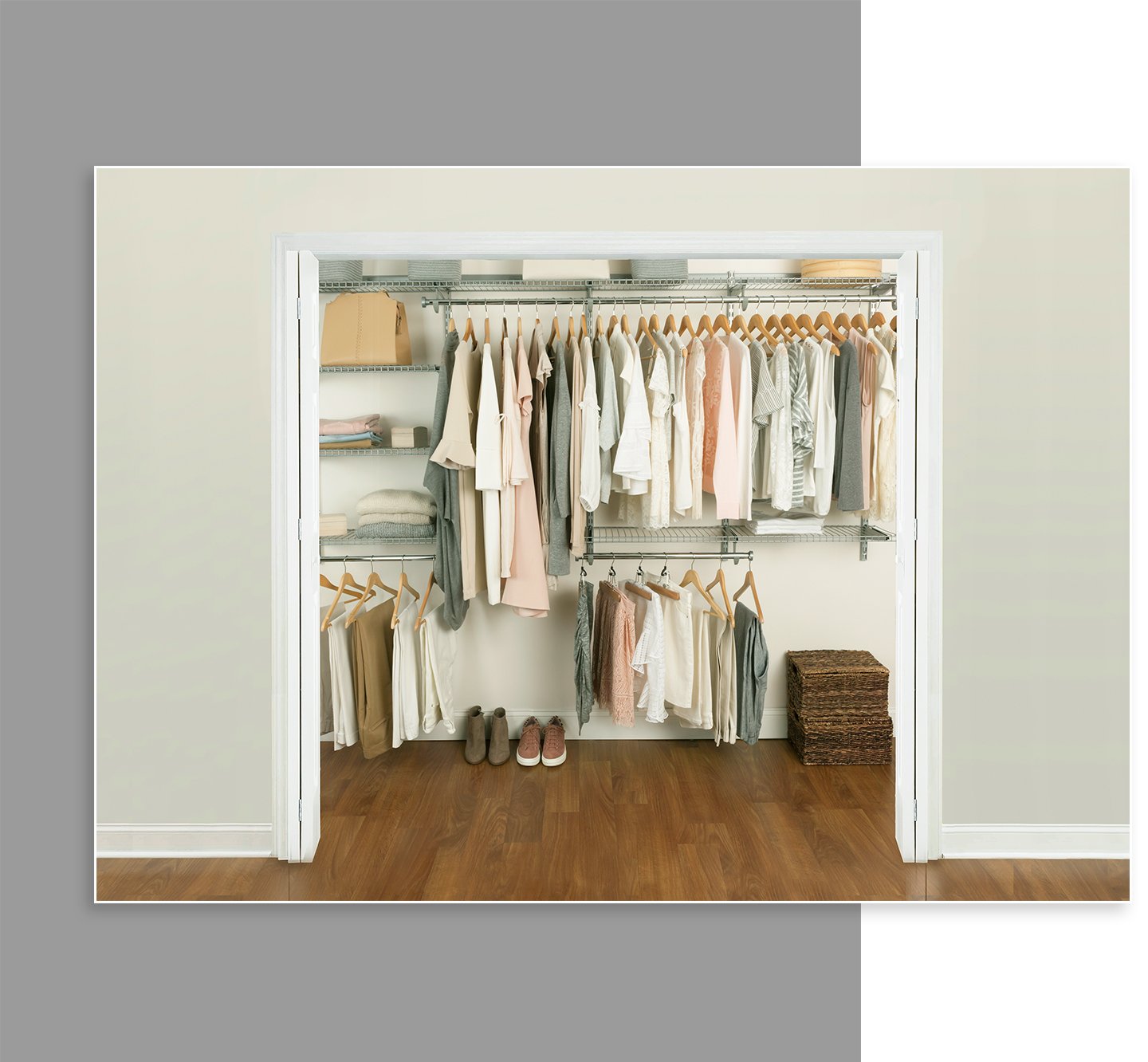 Wire Shelving Top Drawer Closets, Winnipeg, Manitoba