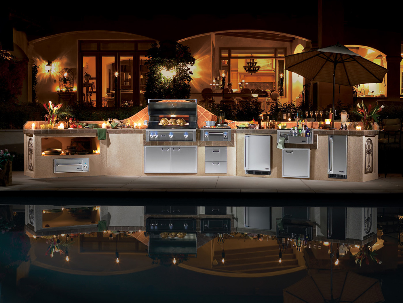 Outdoor Luxury Kitchen Designs Top Dreamer