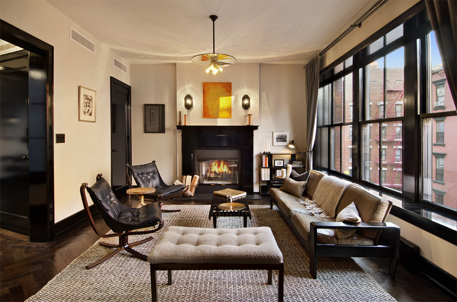 Modern Masculine Living Room Designs