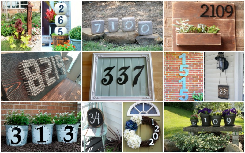 16 Unique And Cool Ways To Display The House Numbers Top Dreamer