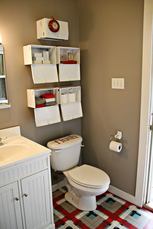 10 Amazing Over The Toilet Storage Ideas for Small Bathrooms Top Dreamer