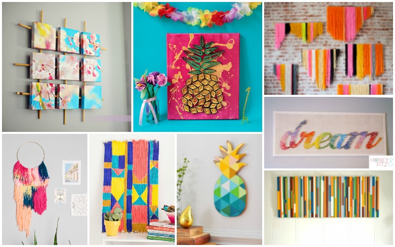 18 DIY Colorful Wall Decorations You Need To See Top Dreamer