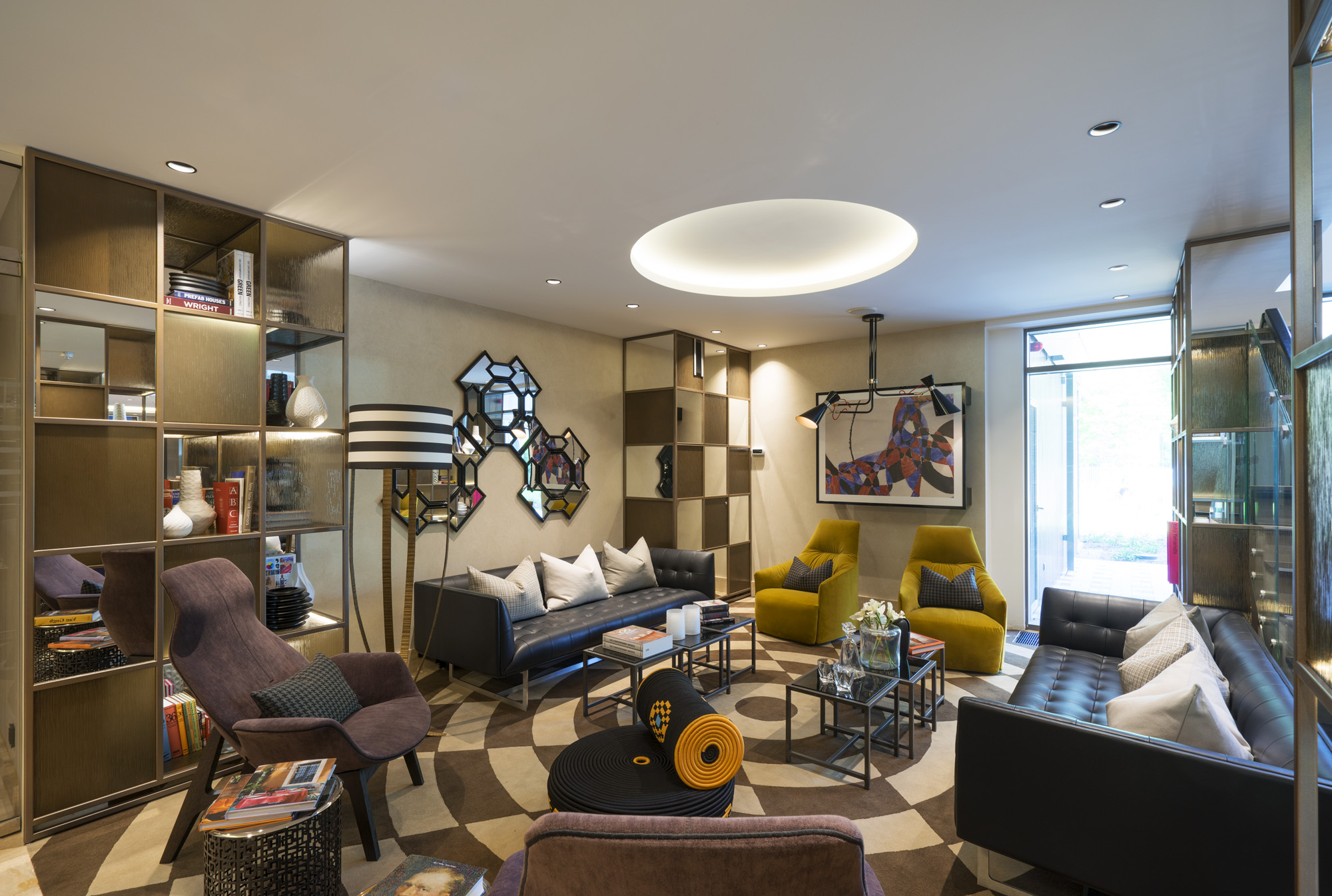 Public Areas Interior Design in the Apartment Hotel Complex ‘Park