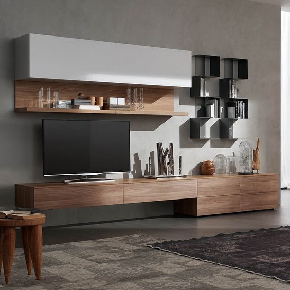 10 Contemporary TV Wall Units That Will Amaze You Top Dreamer