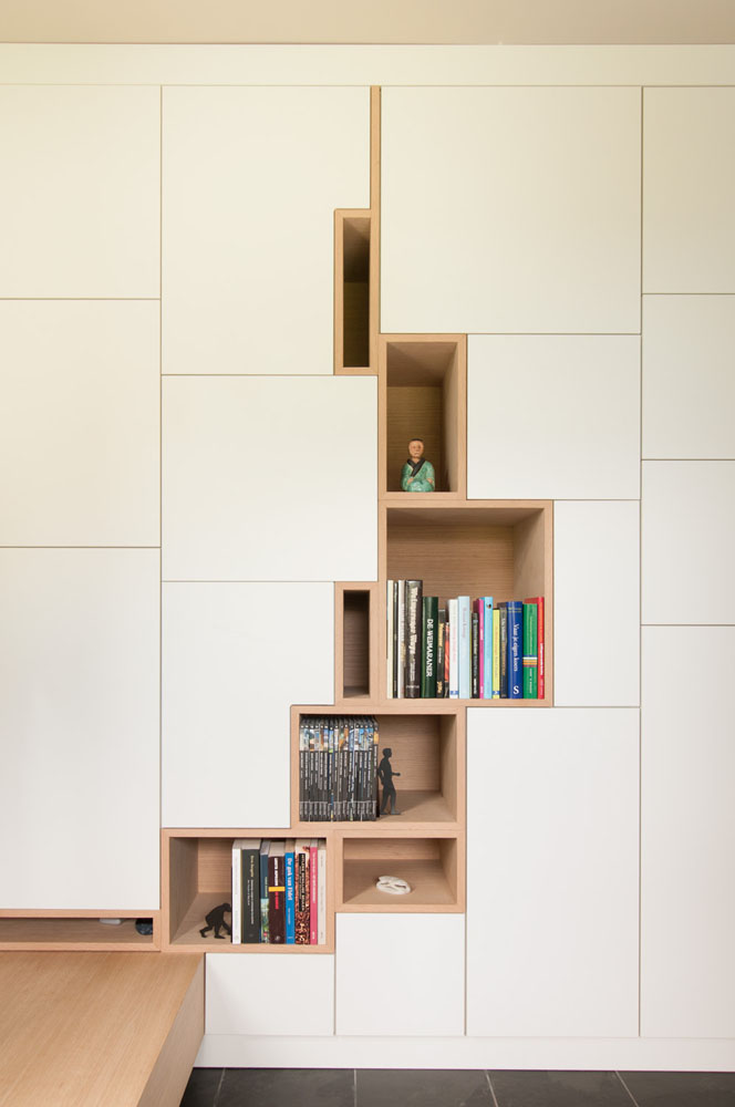 10 Creative Geometric Bookshelves That Will Grab Your Attention Top