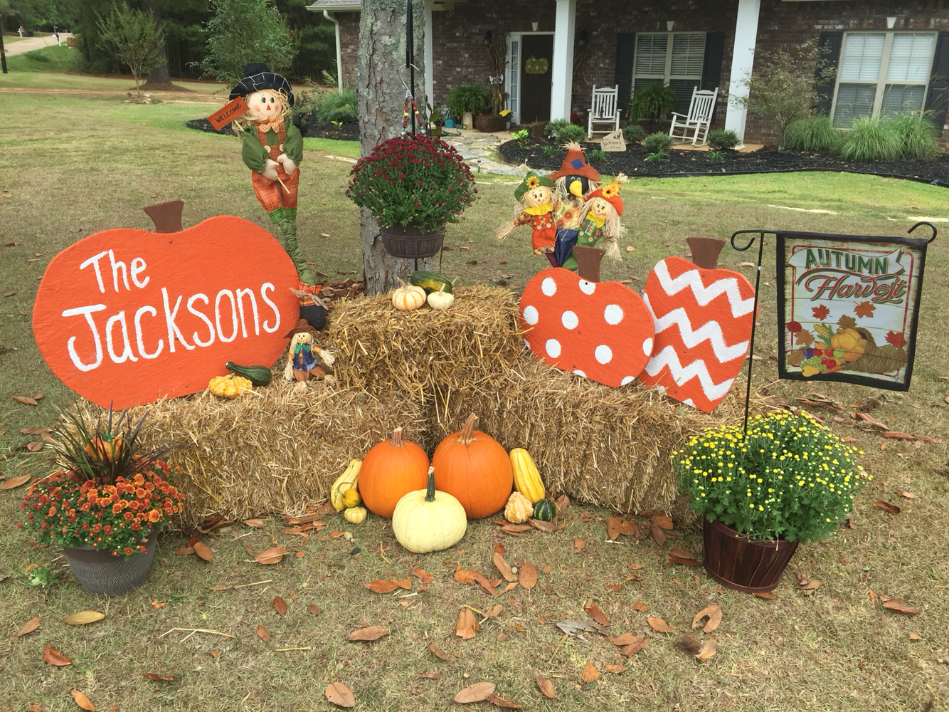 Amazing Fall Front Yard Decorations That Will Fascinate You Top Dreamer
