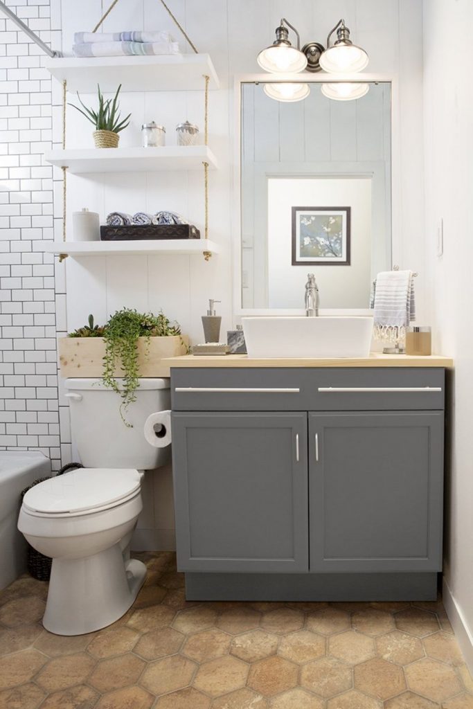 Super Smart Storage Solutions For Small Bathrooms