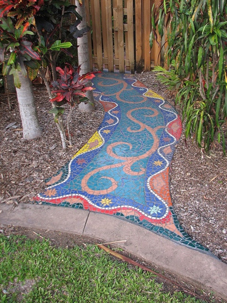 15+ Mesmerizing Mosaic Pathways Only For Your Eyes