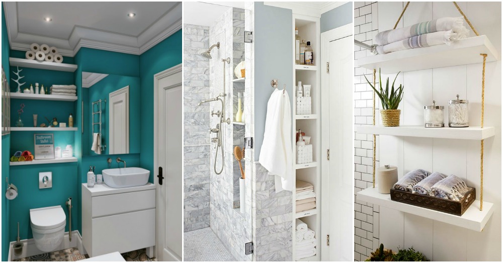 Bathroom Wall Storage Ideas To Get The Most Of The Bathroom Space Top